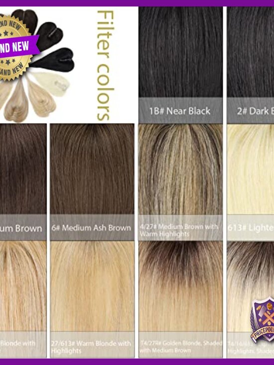 10 Inch Human Hair Topper with Swiss Base for Thinning Hair Coverage main image 6